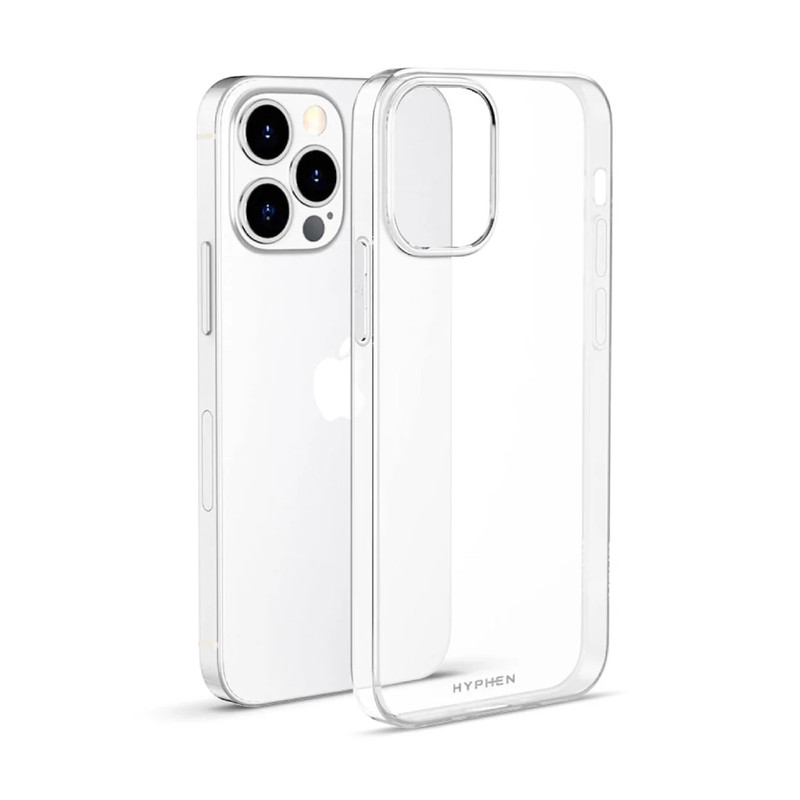 Hyphen Aire Hard Case for iPhone 14 Pro - Clear - حامي هاتف